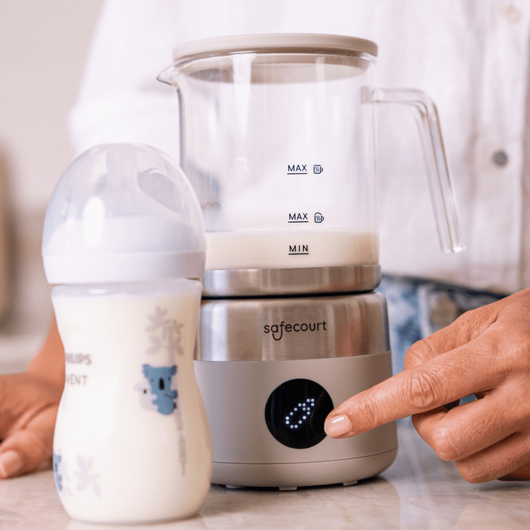 De digitale melkopschuimer die meer kan: van cappuccino tot babymelk - Safecourt Kitchen