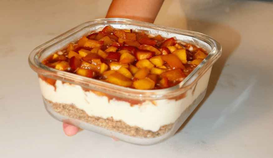 No-bake Perzik Cheesecake: jouw 10 minuten zomerdessert - Safecourt Kitchen