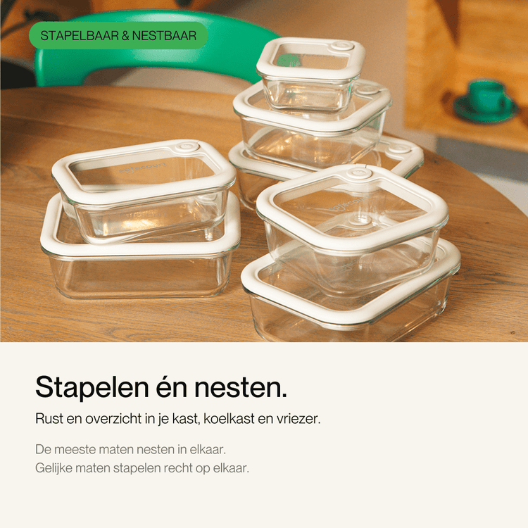 Foodstorage boxes - 11-delig - Safecourt Kitchen