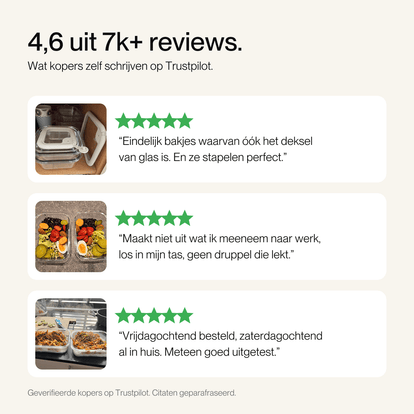 Foodstorage boxes - 11-delig - Safecourt Kitchen