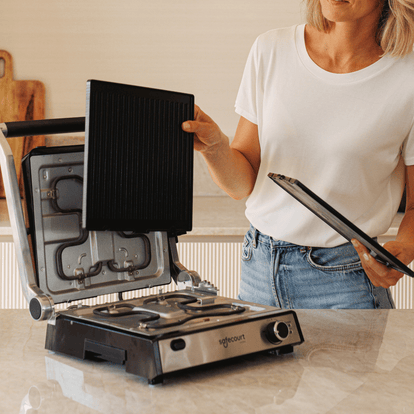 Grillplaten set - Extra onderdelen - Safecourt Kitchen