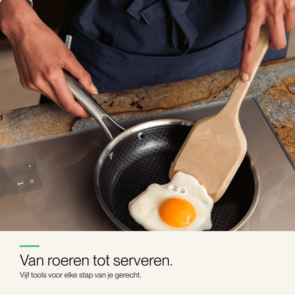 Houten Spatelset 100% FSC Berkenhout | 5 delig - Safecourt Kitchen