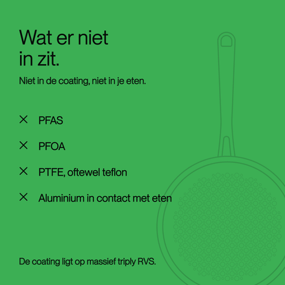 Hybride koekenpan 20 | 24 | 28 cm - Safecourt Kitchen