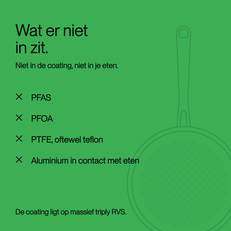 Hybride koekenpan 20 | 24 | 28 cm - Safecourt Kitchen