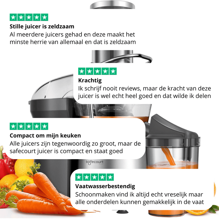 Juicer orginal zwart - Safecourt Kitchen