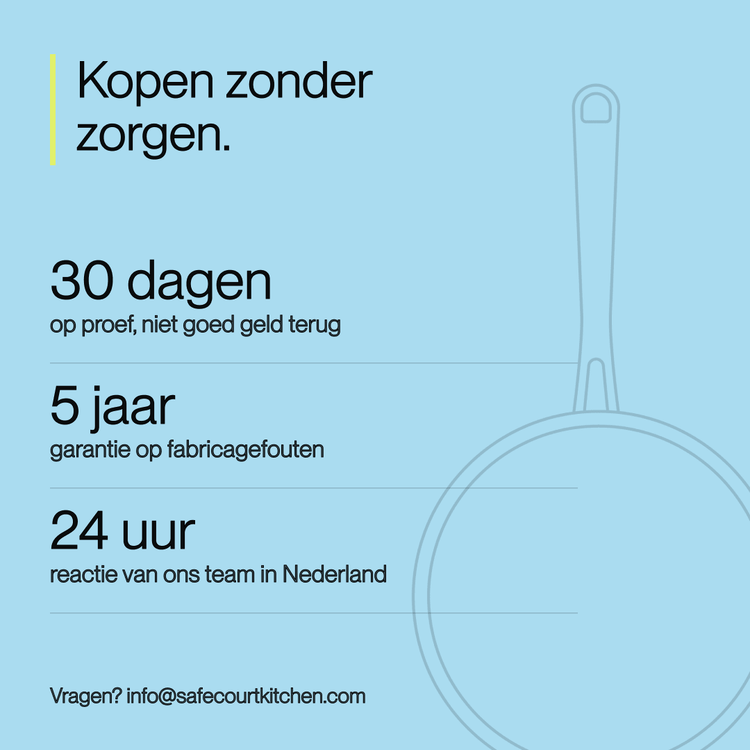 Koekenpan 24cm - Safecourt Kitchen