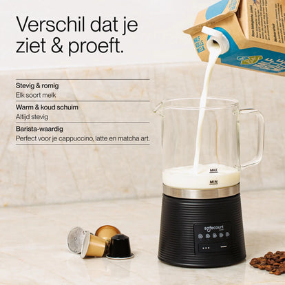 Melkopschuimer Crystal - Safecourt Kitchen