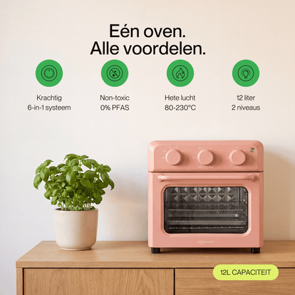 Poweroven | 6-in-1 air fry oven - Safecourt Kitchen