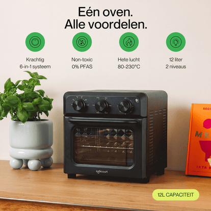 Poweroven | 6-in-1 air fry oven - Safecourt Kitchen