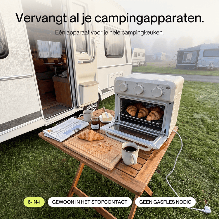 Poweroven | 6-in-1 air fry oven - Safecourt Kitchen