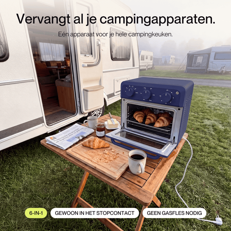 Poweroven | 6-in-1 air fry oven - Safecourt Kitchen