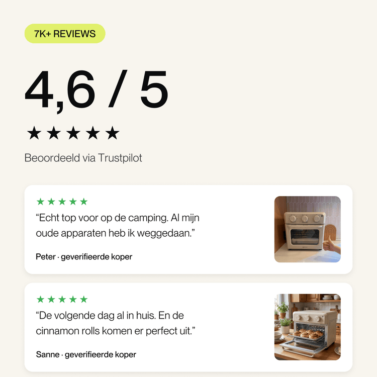 Poweroven | 6-in-1 air fry oven - Safecourt Kitchen