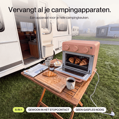 Poweroven | 6-in-1 air fry oven - Safecourt Kitchen