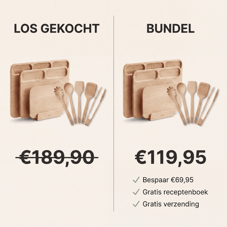 Safecourt Houten Bundel | Snijplanken + Spatelset - Safecourt Kitchen