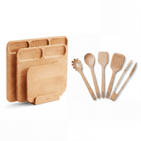Safecourt Houten Bundel | Snijplanken + Spatelset - Safecourt Kitchen
