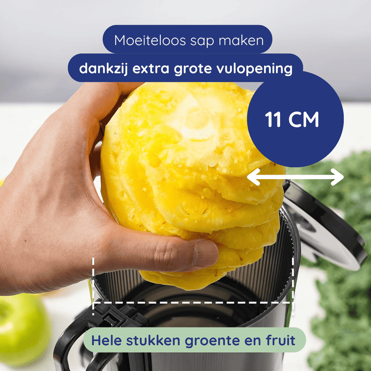 Slowjuicer ColdPress Pure Pro - zwart PRE ORDER - Safecourt Kitchen