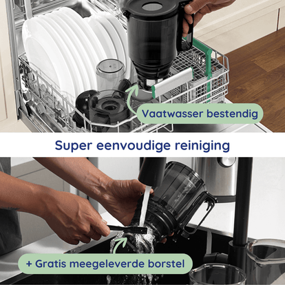 Slowjuicer ColdPress Pure Pro - zwart PRE ORDER - Safecourt Kitchen