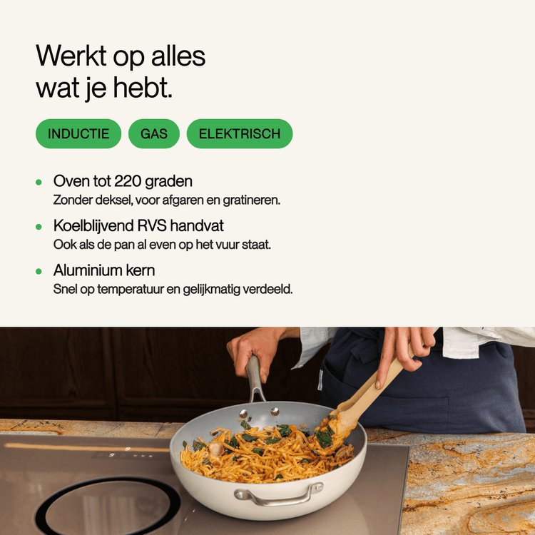 Wokpan 30 cm - Safecourt Kitchen